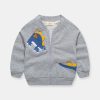 Zipper Shirt Boy Jacket Foreign Style Baseball Uniform Children's Jacket Casual Baby Jacket Cardigan - Image 4
