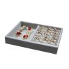 Jewelry storage box flannel earrings jewelry box storage box - Image 6