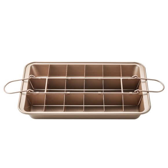 Kitchen Solid Bottom Thickened Square Brownie Pan Home Bakery - Image 2