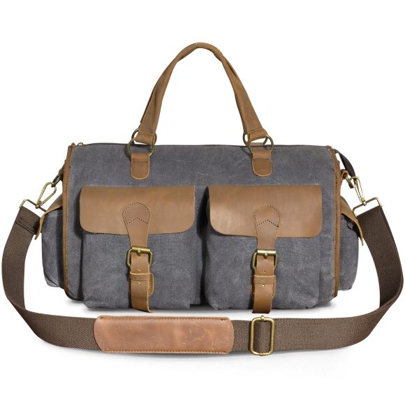 Top Layer Oil Wax Skin Cowhide Leather Retro Men's 14-inch Business Handheld Official Document Bag - Image 6
