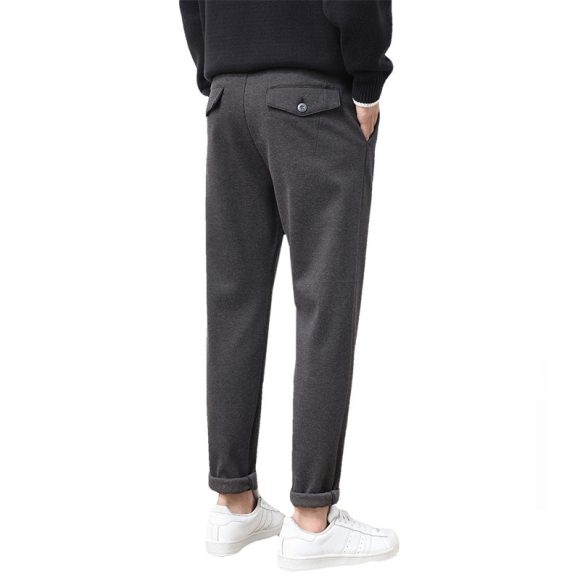 Men's Business Woolen Straight Casual Pants - Image 7