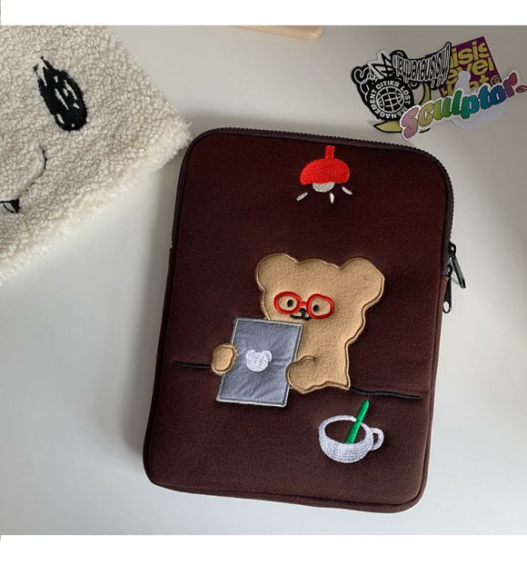 Cute Bear Laptop Bag Liner - Image 4