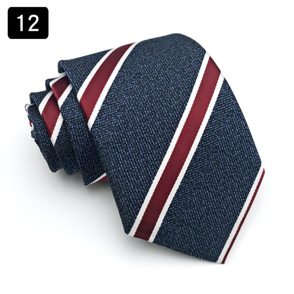 Tie Men's Formal Wear Business Stripes Business Shirt - Image 9