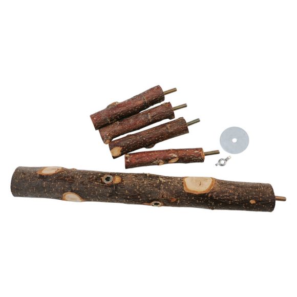Parrot Bird Wood Stand Pole Toy - Image 8