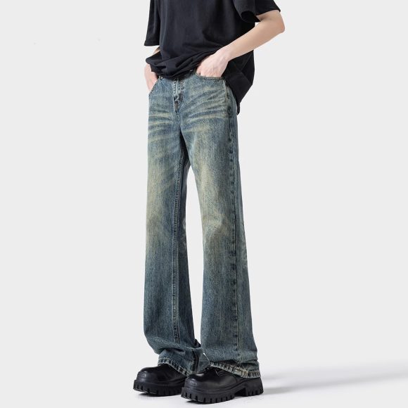 Black Casual Trousers Straight Micro-pull - Image 3