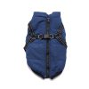 Pet Clothes Winter Dog Cotton Coat Chest Back Integrated Cotton Vest - Image 5