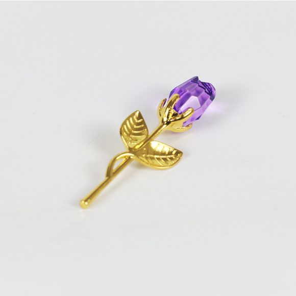 Crystal Golden Rose Flower Valentine's Day Gift - Image 3
