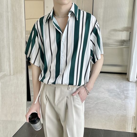 Loose Casual Ruffian Handsome Top - Image 4