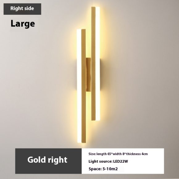 Scandinavian Minimalist Led Indoor Wall Light - Image 2