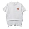 Embroidered Dragon Pattern Round Neck Cotton Top - Image 6