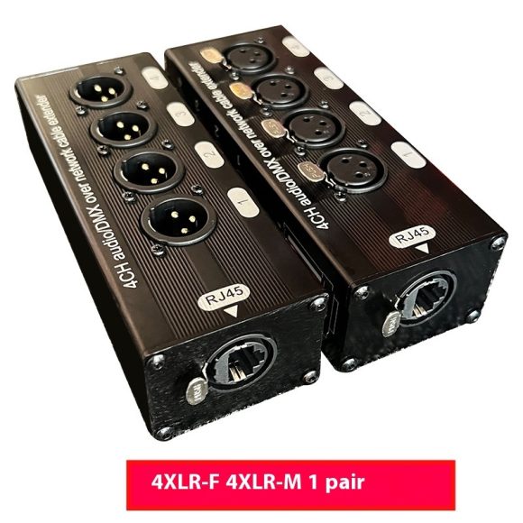 4-way Carnon Network Cable Four-channel DMX512 Network Signal Sprinkler Anti-interference Extension 300 M - Image 4