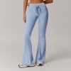 High Waist Hip Lift Yoga Bell-bottom Pants Belly Contracting