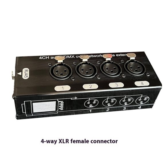 4-way Carnon Network Cable Four-channel DMX512 Network Signal Sprinkler Anti-interference Extension 300 M - Image 2