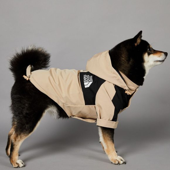 Khaki Dog Pet Shell Jacket - Image 5