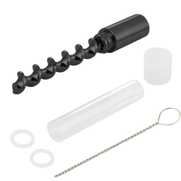 Spiral Pipe Atomizer Pipe Glass Twisty Blunt Dry Herb - Image 6