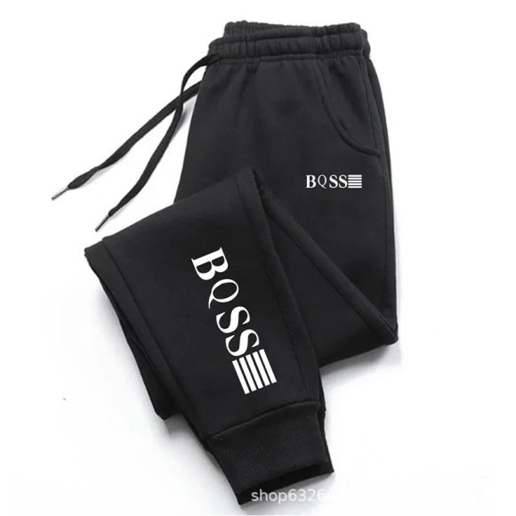 Autumn And Winter Fleece Warm Sports Casual Ankle Banded Pants Men And Women - Image 2