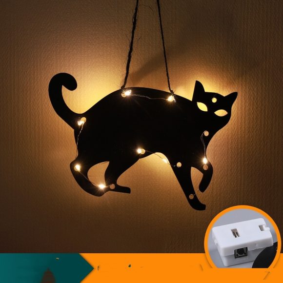 Halloween LED Decorative Lights Luminescent Spider Listing Home Decor Lamp - Image 9