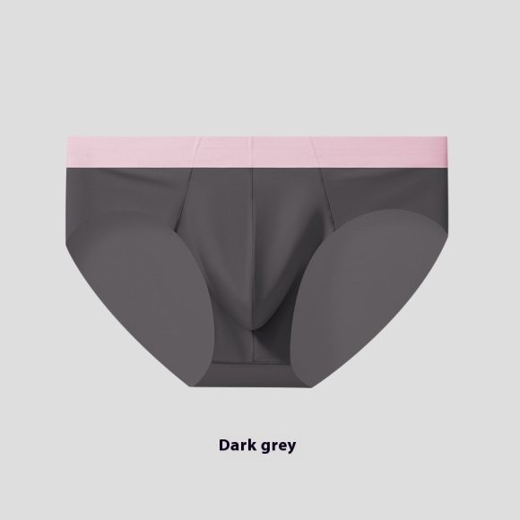 Men's Ice Silk Seamless Briefs Nude Feel Sports Style - Image 9
