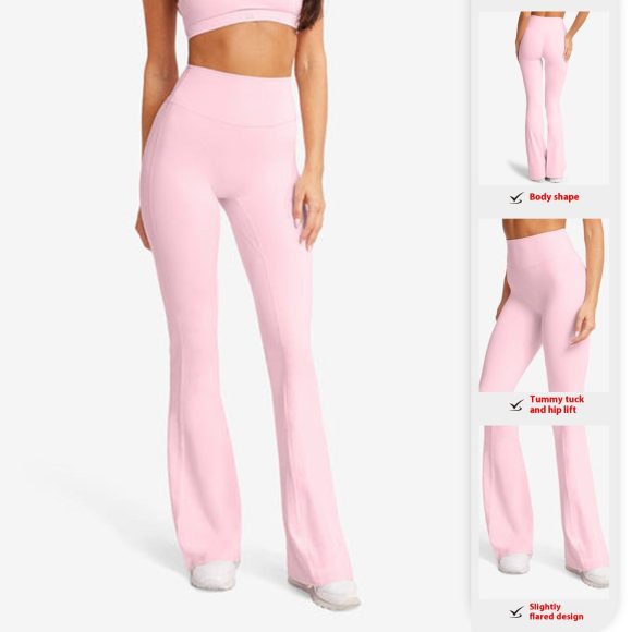 Waist Shaping Yoga Bootleg Pants - Image 4