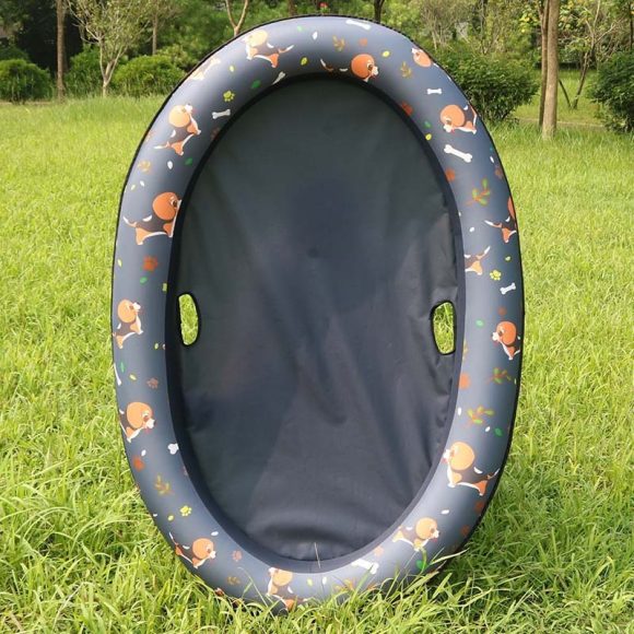 Dog Swimming Pool Inflatable Hammock Pets Pool Floating Bed Spring Summer Swimming Ring - Image 3
