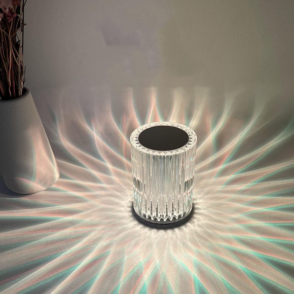 Crystal Lamp Acrylic Creative Lines Small Night Lamp - Image 7