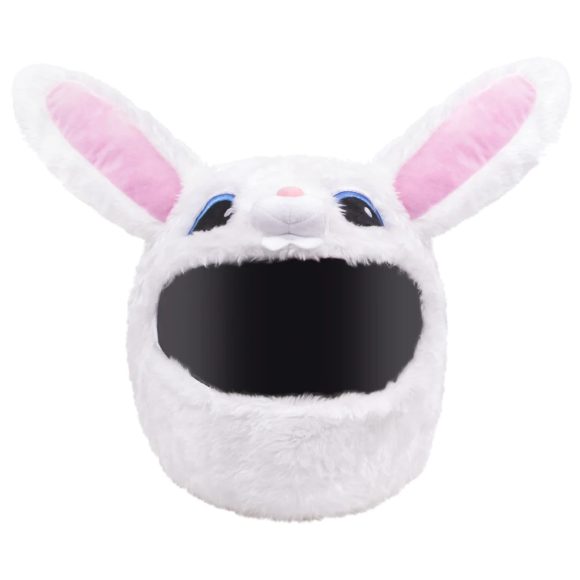 Helmet Protection Headgear  Full Helmet Cartoon Plush Panda Frog Puppy Unveiled Helmet Sports Car - Image 2