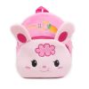 Lovable 1-2 year old boys and girls small books to prevent loss of cartoon Plush bag baby traction rope one piece - Image 3