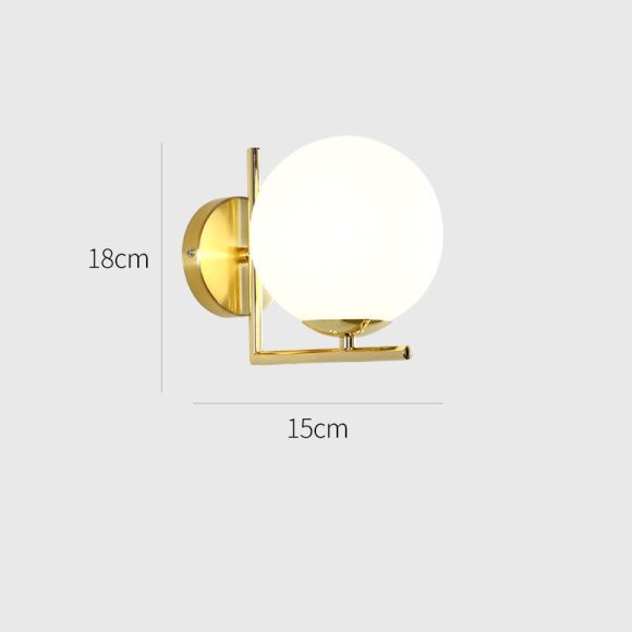 Modern Minimalist Light Luxury Round LED Wall Lamp - Image 3