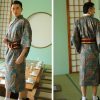 Japanese Kimono Men's Traditional Kimono Formal Wear Summer Fireworks Kimono Suit - Image 6
