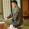 Japanese Kimono Men's Traditional Kimono Formal Wear Summer Fireworks Kimono Suit - Image 4