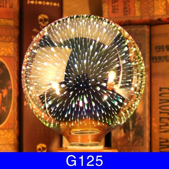 3D Fireworks Decorative Light Bulb Christmas Lights Christmas Home Decorations - Image 7