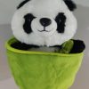 Simulated Bamboo Tube Flower Panda Pillow - Image 9