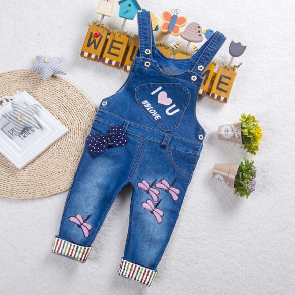 Kids Strap Jeans For Boys And Girls - Image 5