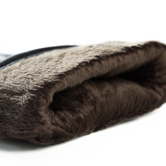 Genuine Leather Gloves Men's Winter Warm Outdoor - Image 4