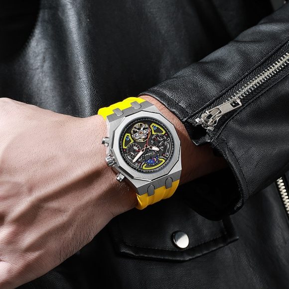 Fully Automatic Men's Mechanical Watch Royal Oak Sports Waterproof - Image 9