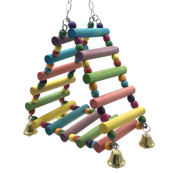 Parakeet Bird Toy Amusement Park Swing Stand - Image 7