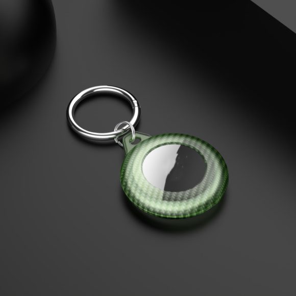 Suitable For Anti-lost Device Pp Carbon Fiber Pattern Keychain Frosted Ultra-thin Tracker Protective Cover - Image 2