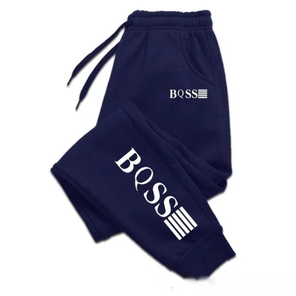 Autumn And Winter Fleece Warm Sports Casual Ankle Banded Pants Men And Women - Image 9