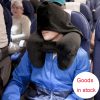 Hooded Travel Pillow H Shaped Inflatable Neck Pillow Folding Lightweight Nap Car Seat Office Airplane Sleeping Cushion Pillows - Image 5