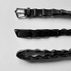 Men's Special-shaped Buckle Stitching Pant Belt - Image 3