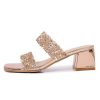 Bohemian Fashion Rhinestone Slippers Korean Style Platform High Heel - Image 3