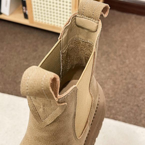 British Style Complex Sleeve Motorcycle Boots Women - Image 2