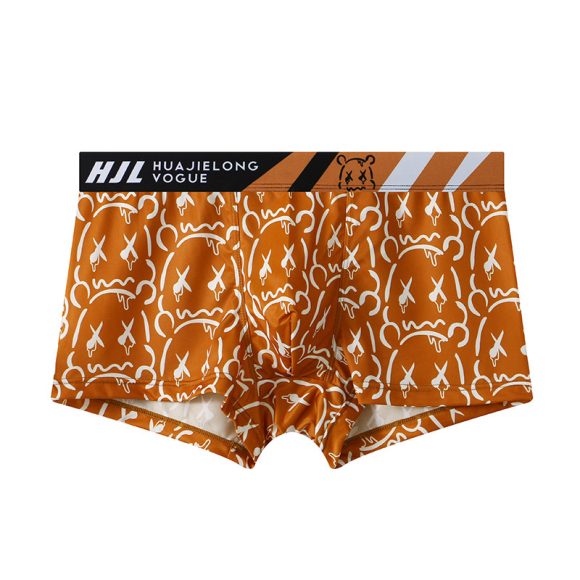 Men's Multi-color Printing Slim Fit Breathable Boxers - Image 10