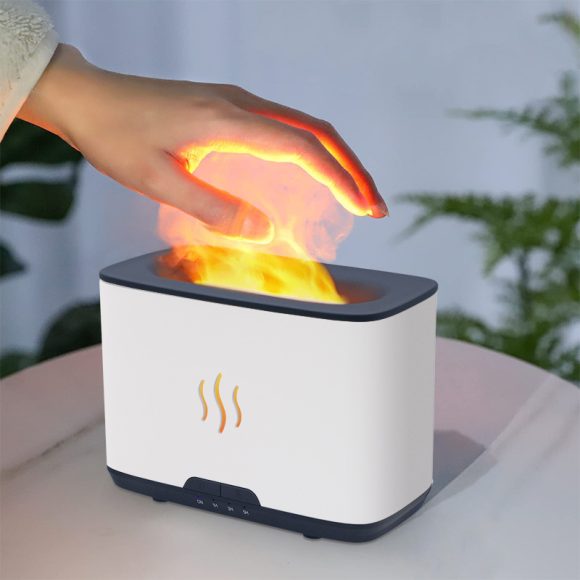 New Flame Aromatherapy Humidifier Household Desktop Large Capacity Home Decor - Image 2