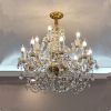Luxury Crystal Chandelier In Living Room - Image 7