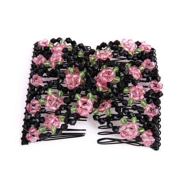 Colorful Beaded Magic Hair Comb Hair Band - Image 5
