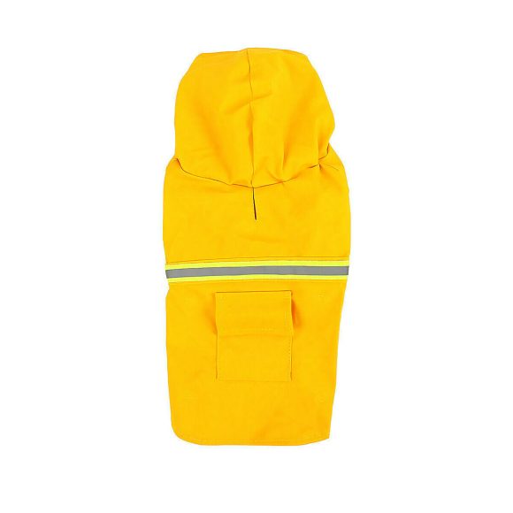 Dog Raincoat,Waterproof Dog Rain Jacket With Safety Reflective Stripe,Hooded Slicker Dachshund Doggy Dog Poncho With Leash For Dogs And Puppies - Image 3