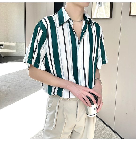 Loose Casual Ruffian Handsome Top - Image 5
