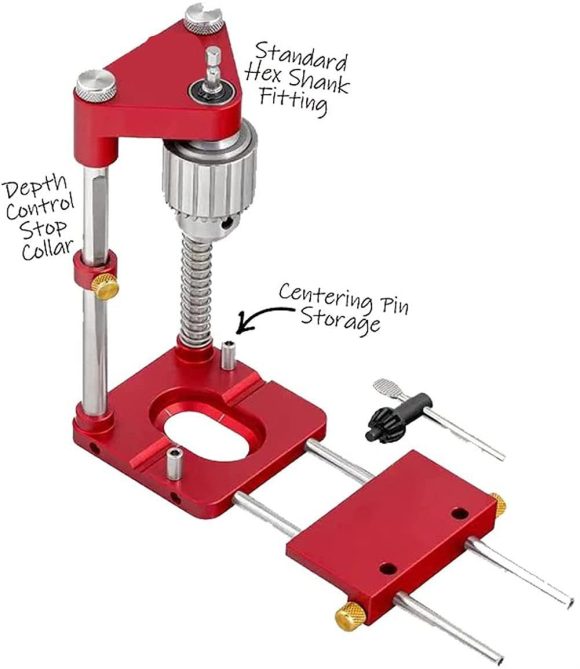 Woodworking Drill Locator Convenient Labor Saving Alloy Steel Woodworking Drill - Image 4