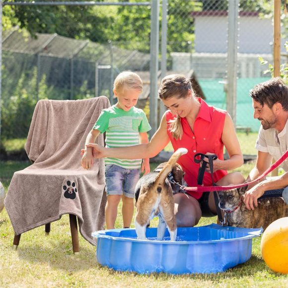 Super Absorbent Dog Bath Towels For Fast Drying - Soft Microfiber Towel For Dogs And Cats - Image 5